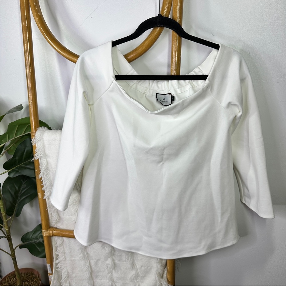 Tuckernuck White Blouse sz S